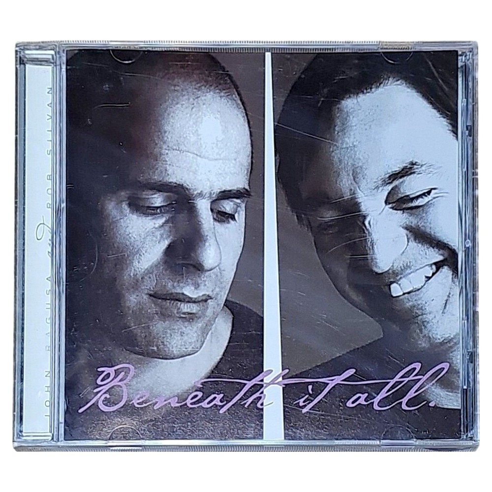 John Ragusa Rob Silvan Beneath It All CD Jazz Flute Piano 664409102224 EUC